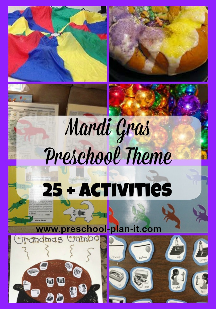 Mardi Gras Theme for Preschool
