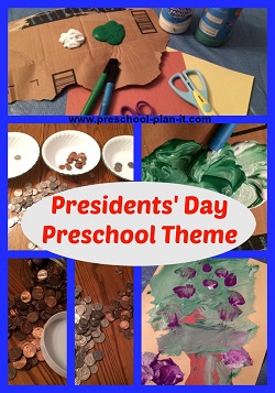 Presidents Day Theme for Preschool