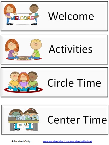 Preschool Daily Routine Chart