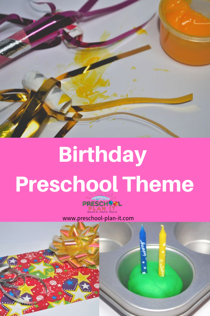 Preschool Birthday Theme