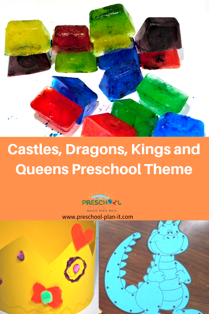 Castles Dragons Kings and Queens Theme for Preschool