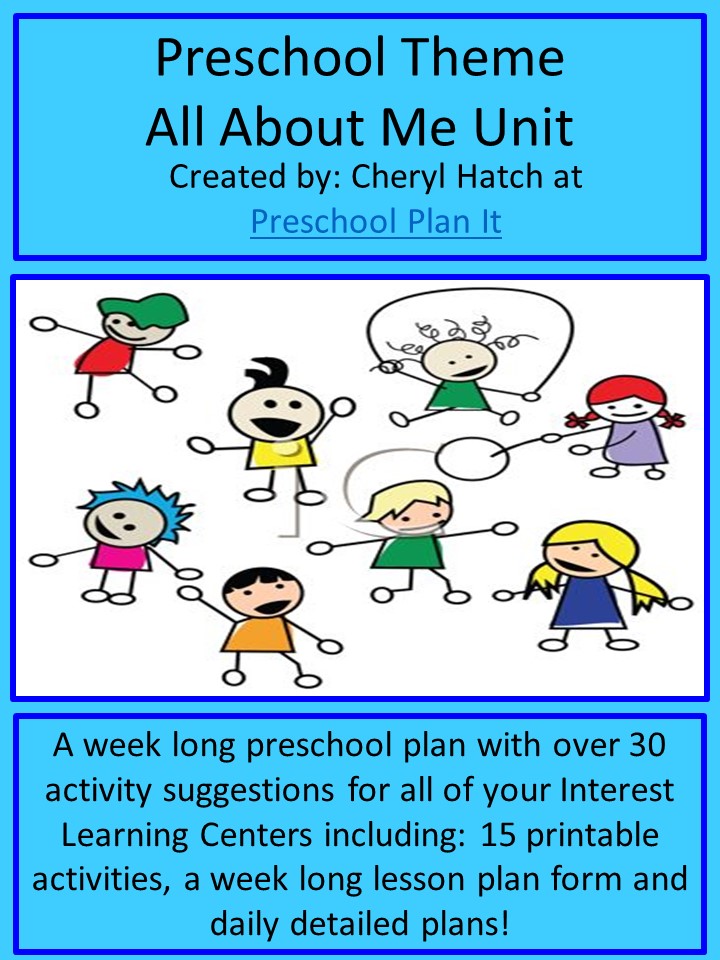 All about me theme resource packet