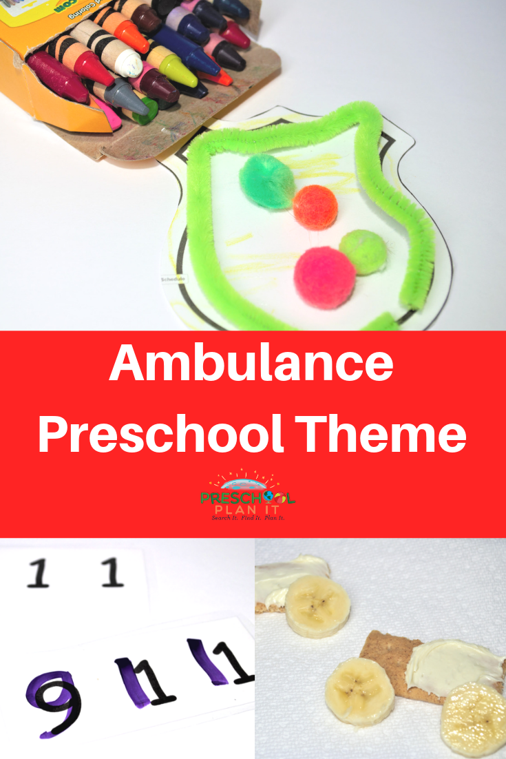 Community Helper Ambulance Preschool Theme