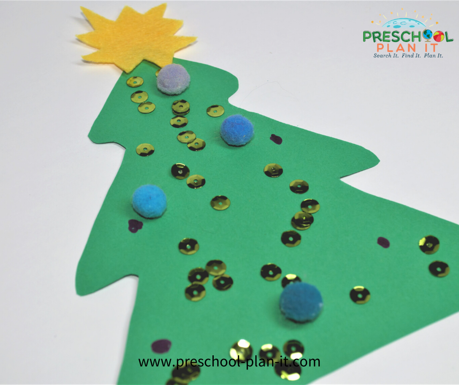 Christmas Preschool Theme Art Activity