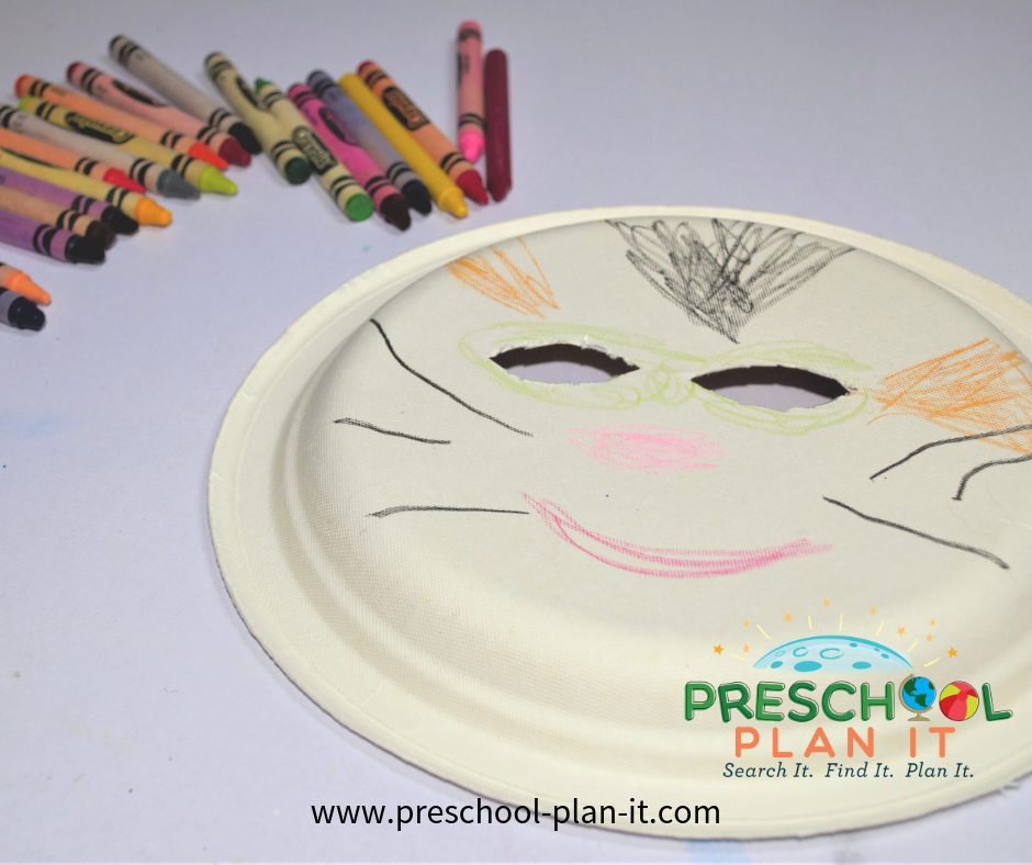 Animal Mask Act Activity for a Preschool Circus Theme