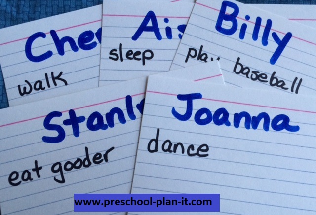 physical education preschool lesson plans