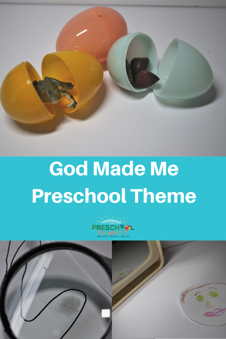 God Made Me Preschool Theme