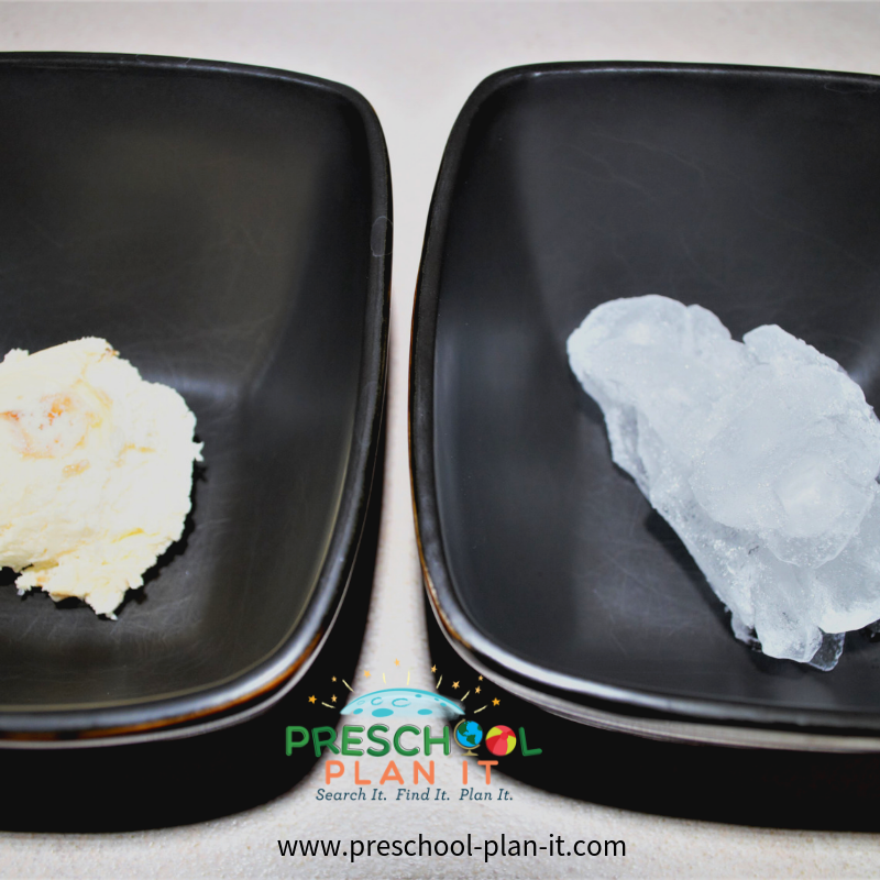 Ice Cream Preschool Theme Science Activity
