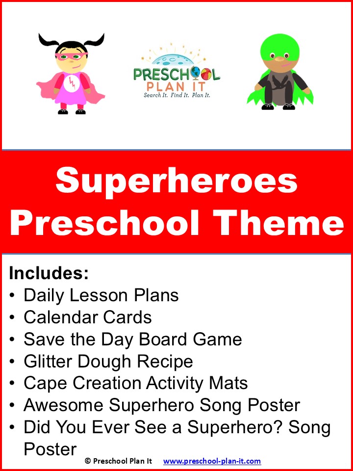 Superheroes Cover Page Resource Image