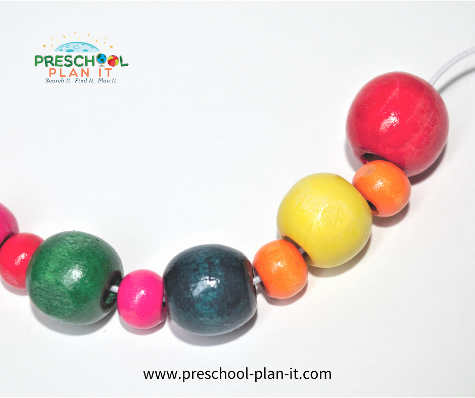 Mardi Gras Preschool Theme Math Activity