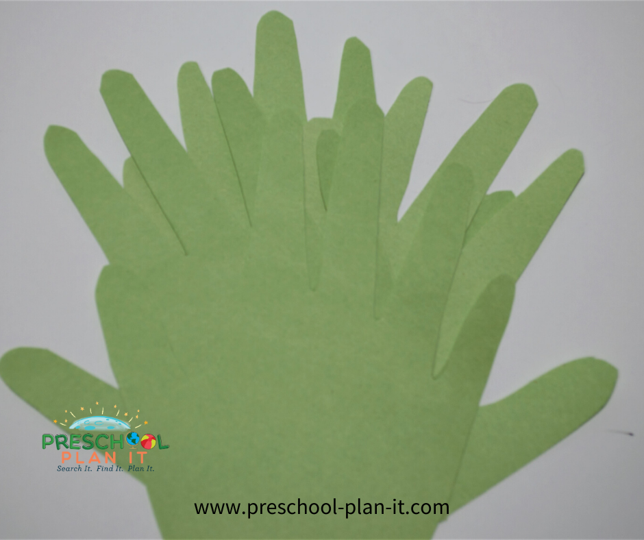 Palm Sunday Preschool Theme Math Activity