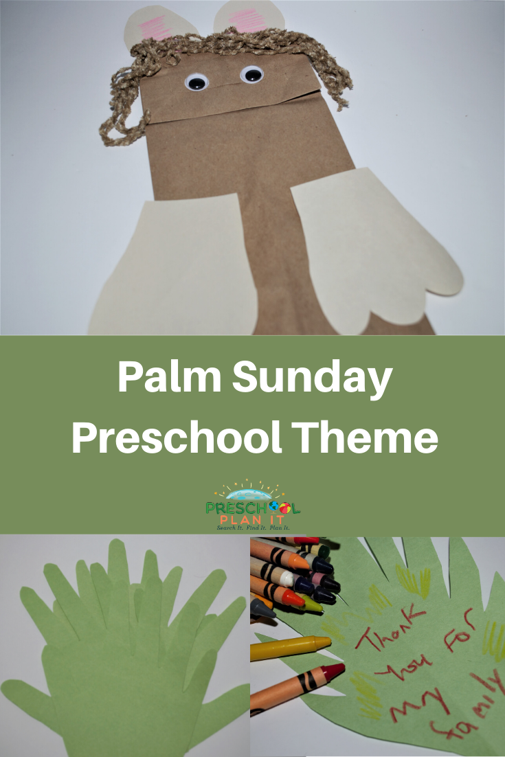 Palm Sunday Preschool Theme