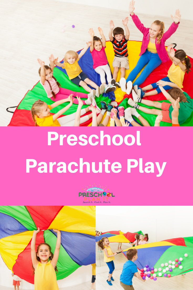 Parachute Play in Preschool