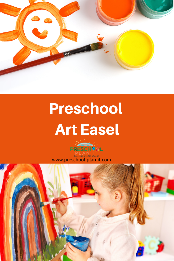 Preschool Art Easel
