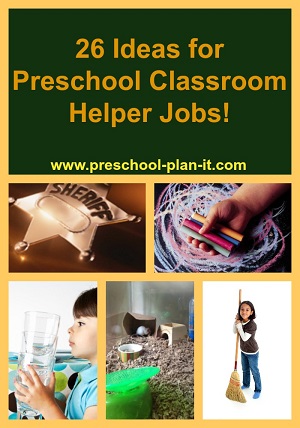 Preschool Classroom Job Chart Printables