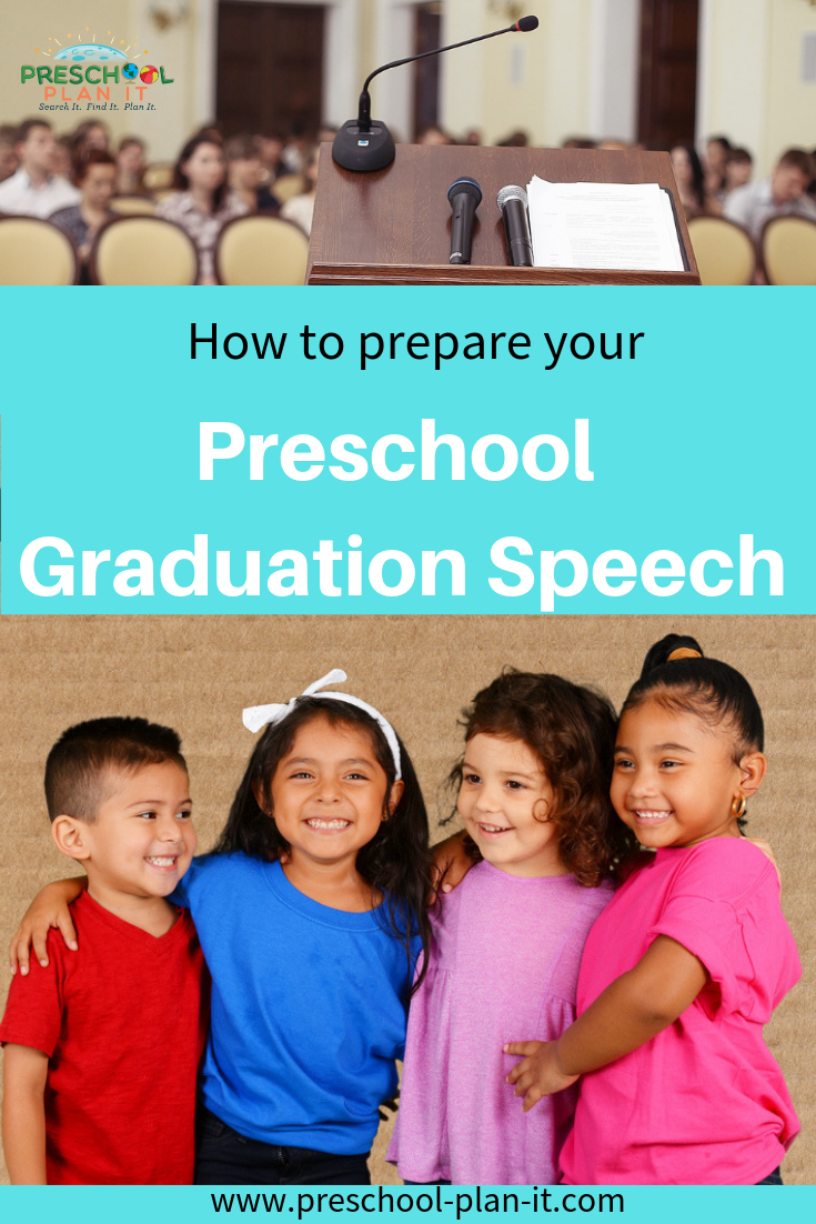 what to say at a preschool graduation