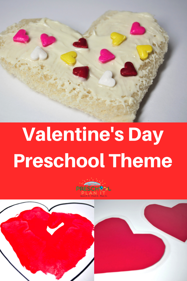 Thème préscolaire de la Saint-Valentin