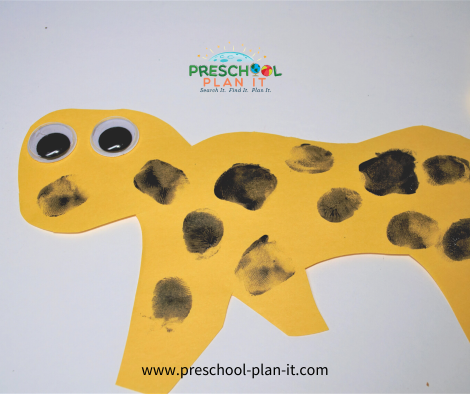 Rain Forest Preschool Theme Art Activity