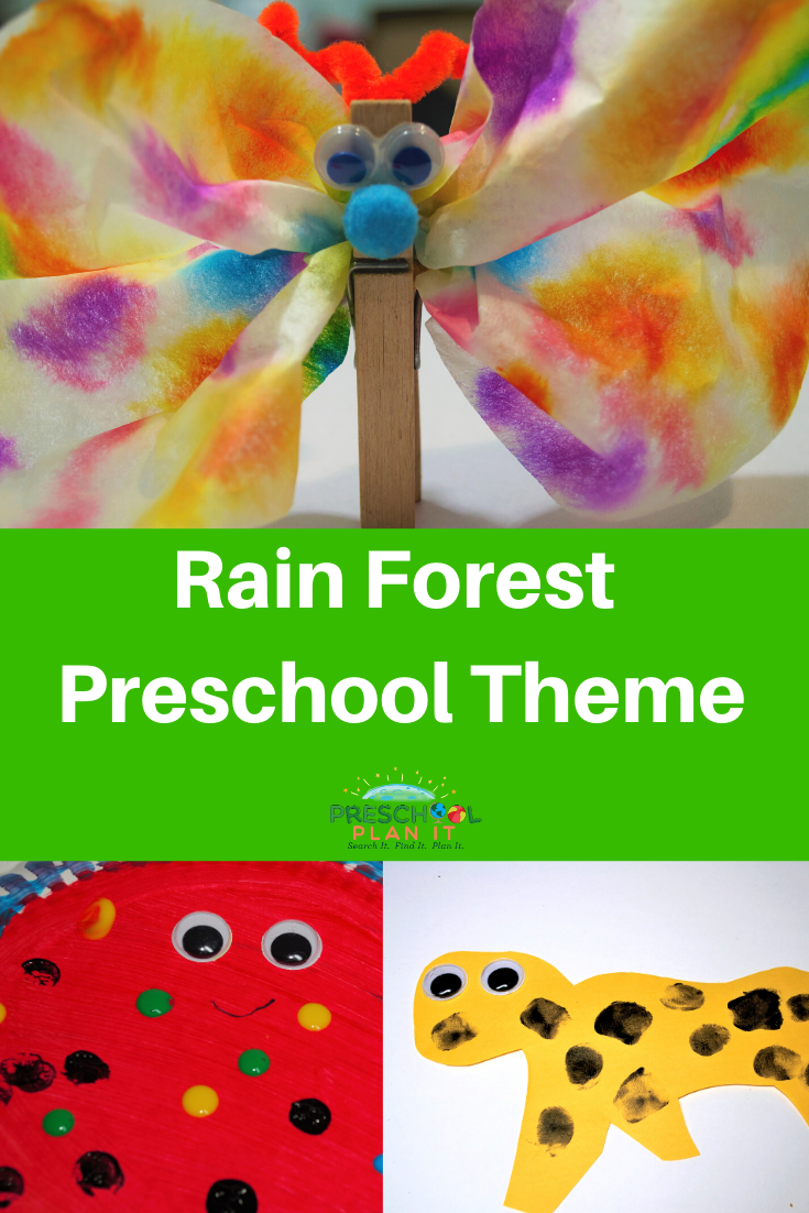 Rain Forest Layers Theme For Preschool