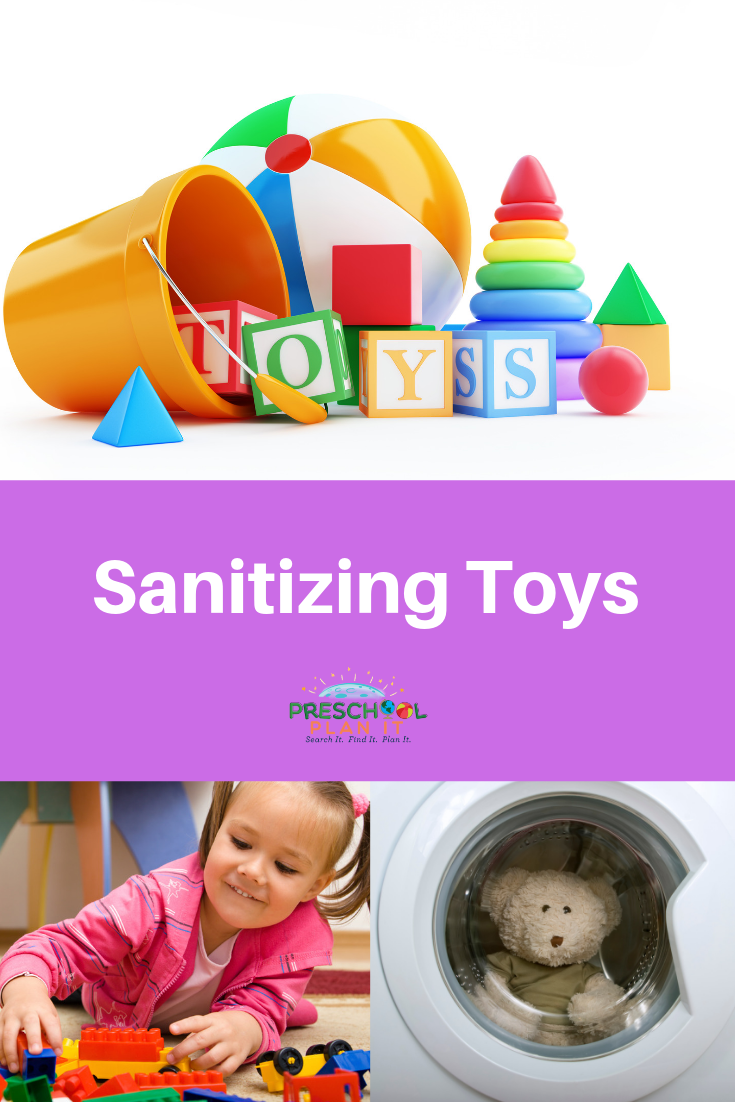 Sanitizing Toys in Preschool Classroom