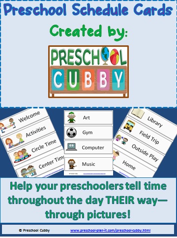 Preschool Daily Routine Chart