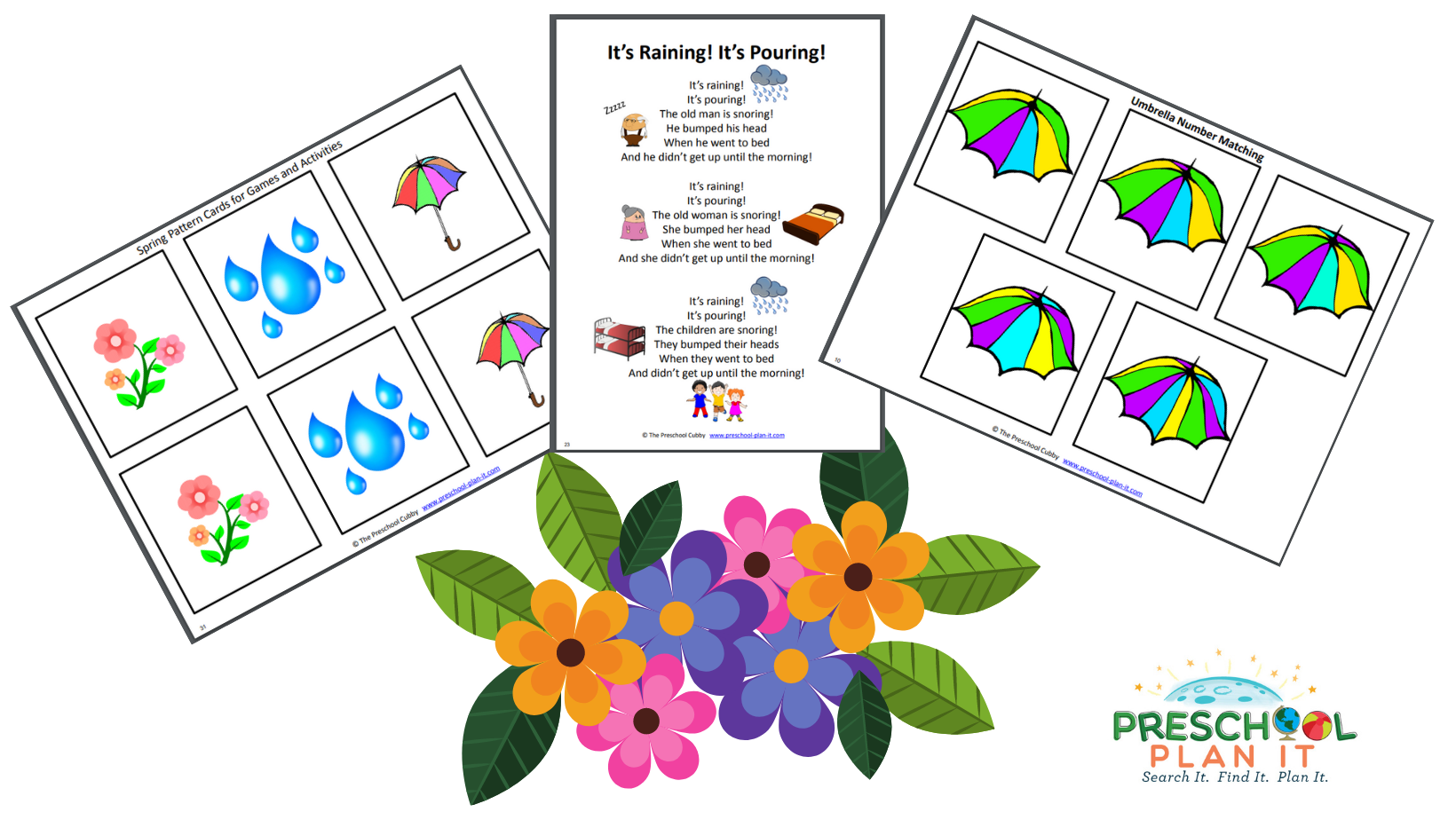 A 31 page Spring Preschool Theme resource packet to help save you planning time!