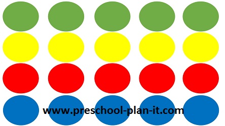 Preschool Twister Game for Jesus Washes the Disciples' Feet Preschool Theme