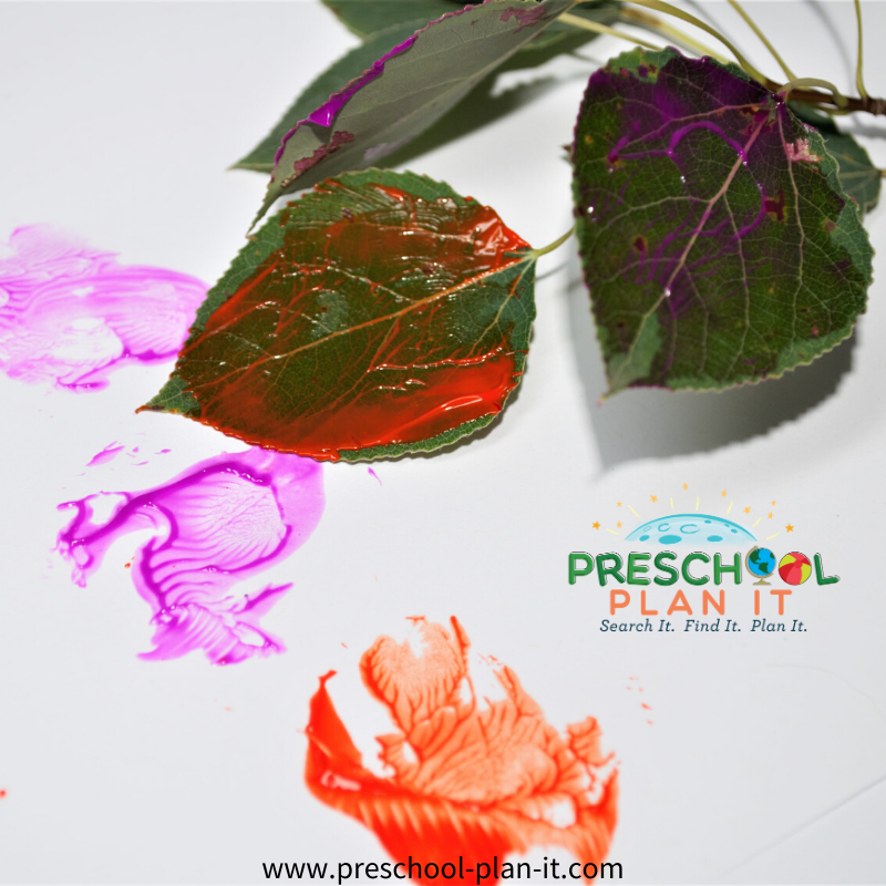 Adam and Eve Preschool Theme Painting Activity