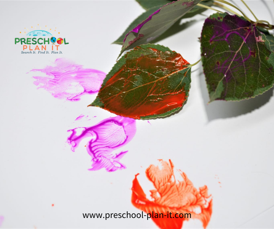 Arbor Day Preschool Theme Painting Activity