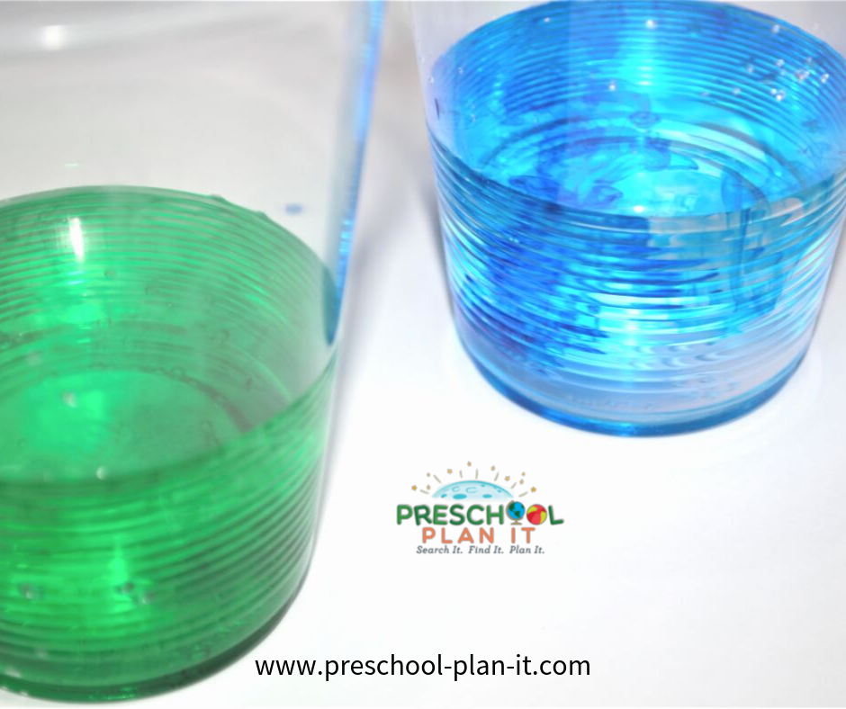 Back to School Preschool Theme Science Activity