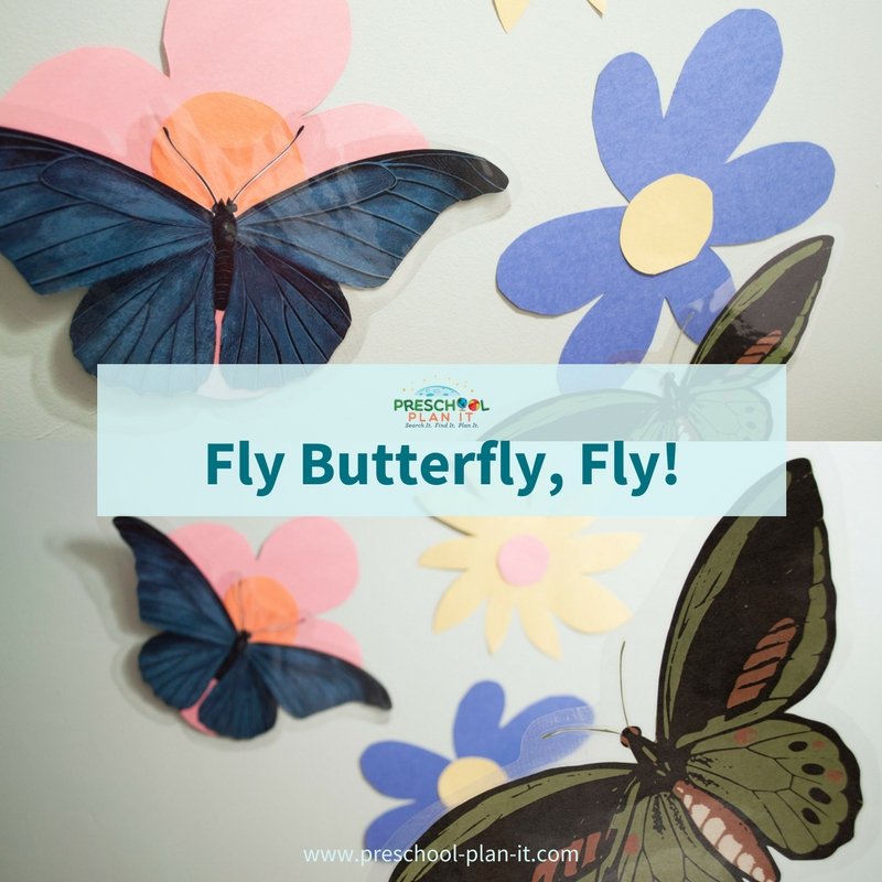 Butterfly game for preschool