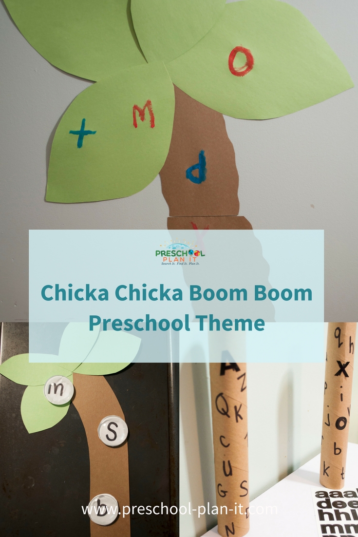Chicka Chicka Boom Boom Preschool Theme