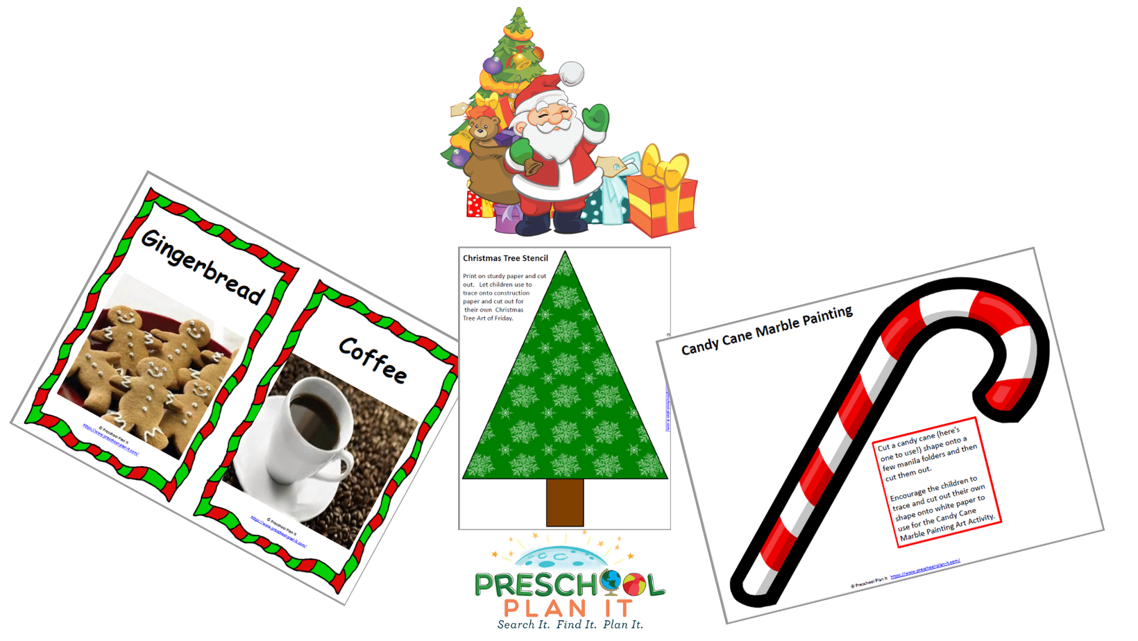 Preschool Christmas Theme Packet