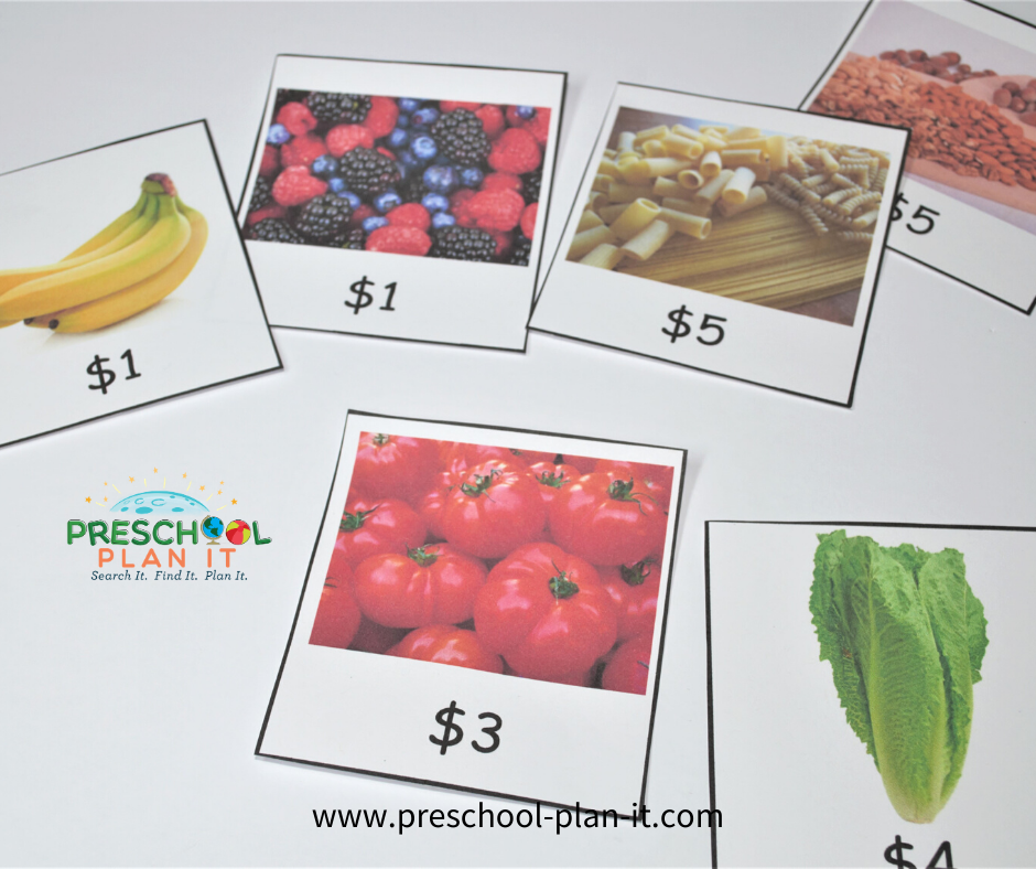 Community Helper Grocer Theme Math Activity