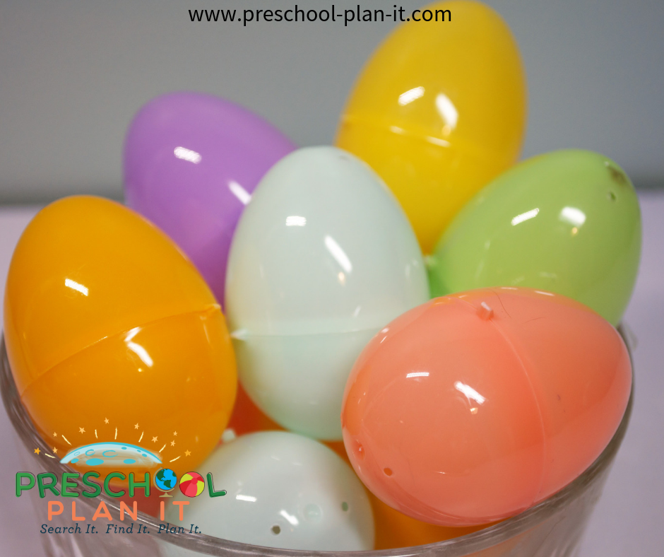 Coloring Eggs Easter Activities for an Easter Preschool Theme