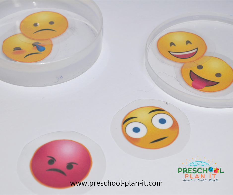 Feelings Preschool Theme Sorting Activity