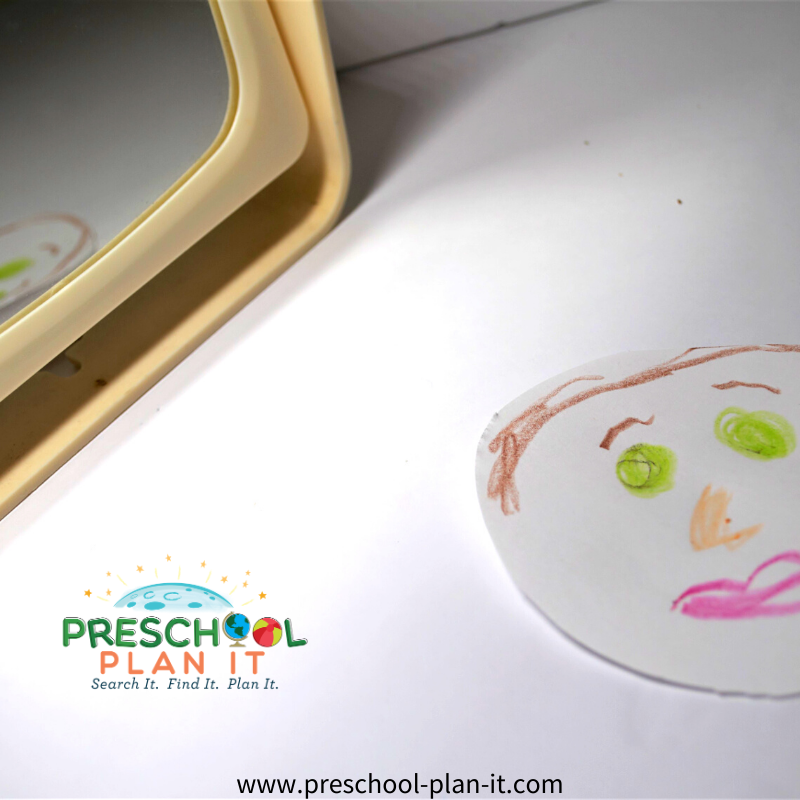 God Made Me Preschool Theme Art Activity