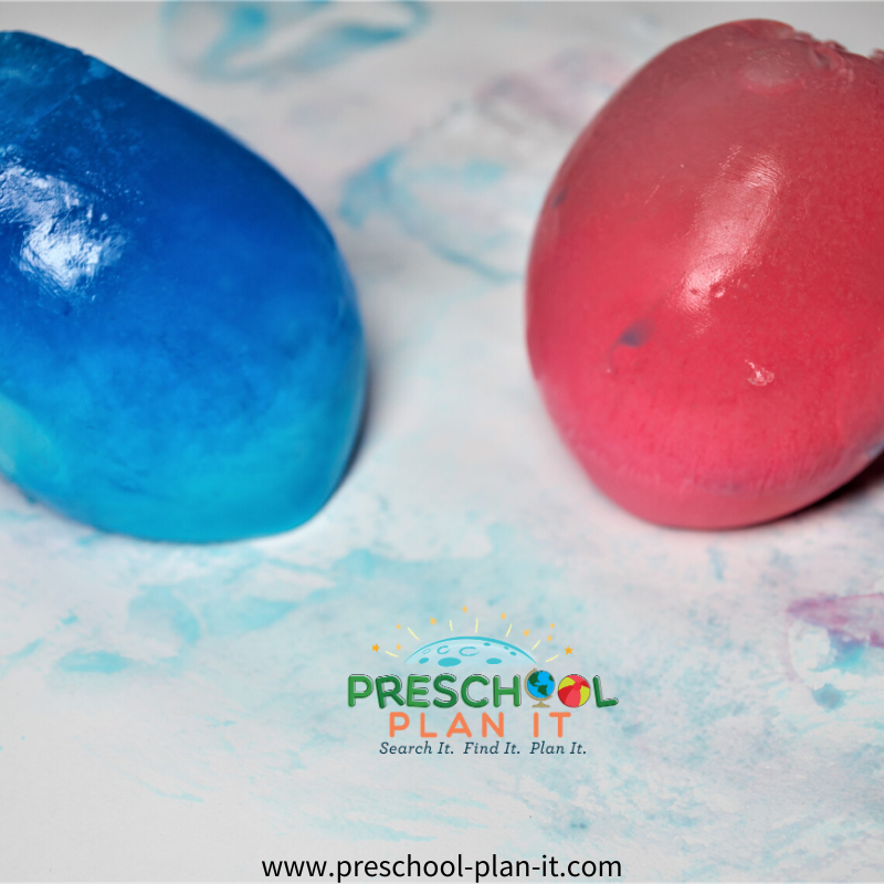 Preschool Ice Theme Art Activity