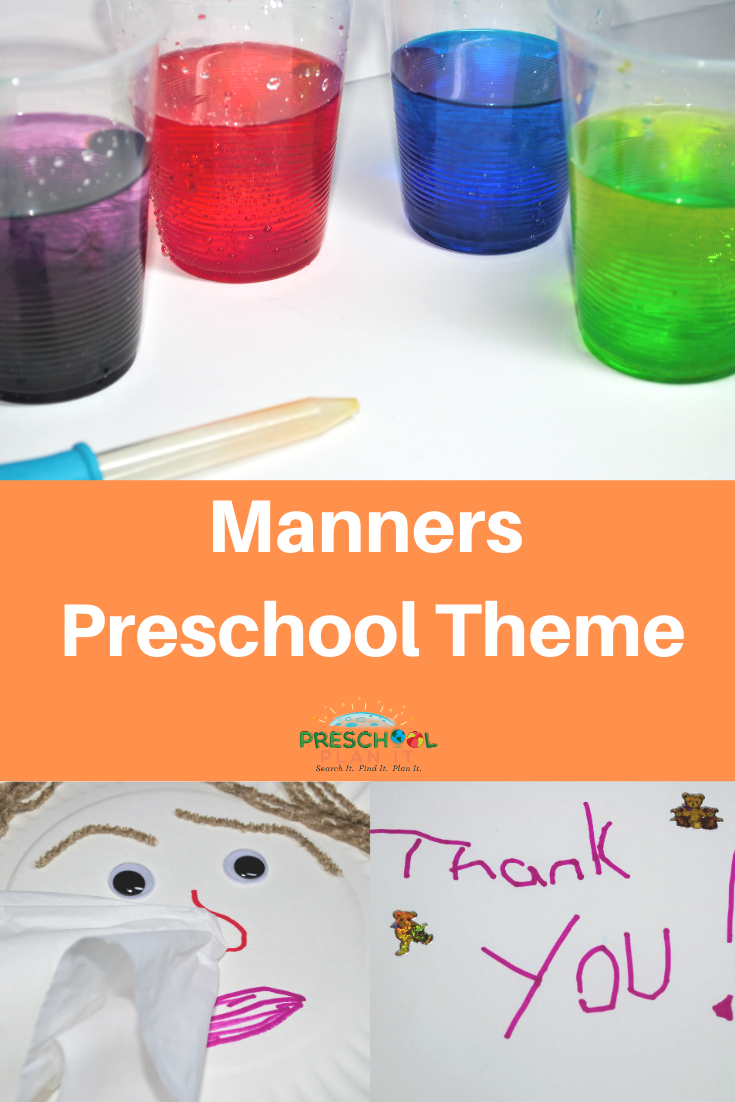 Manners Preschool Theme