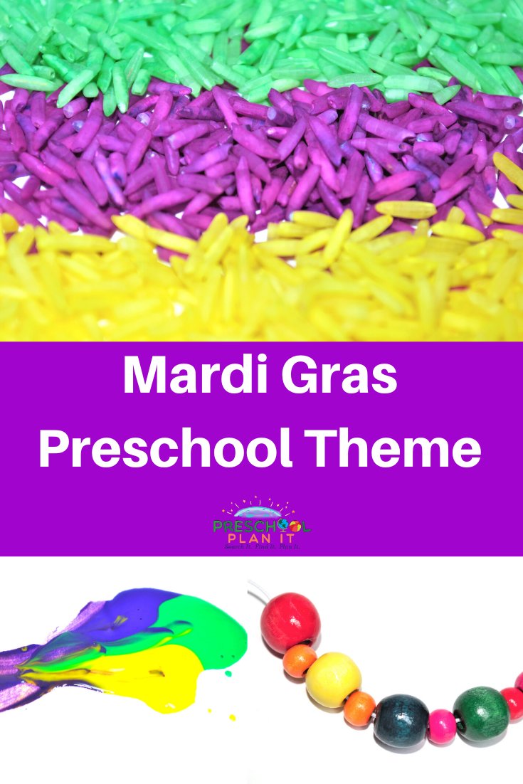 Mardi Gras Preschool Theme