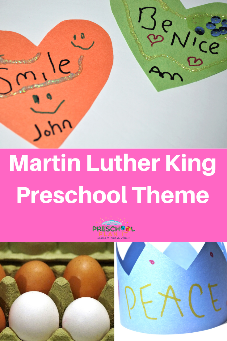 Martin Luther King Day Preschool Theme