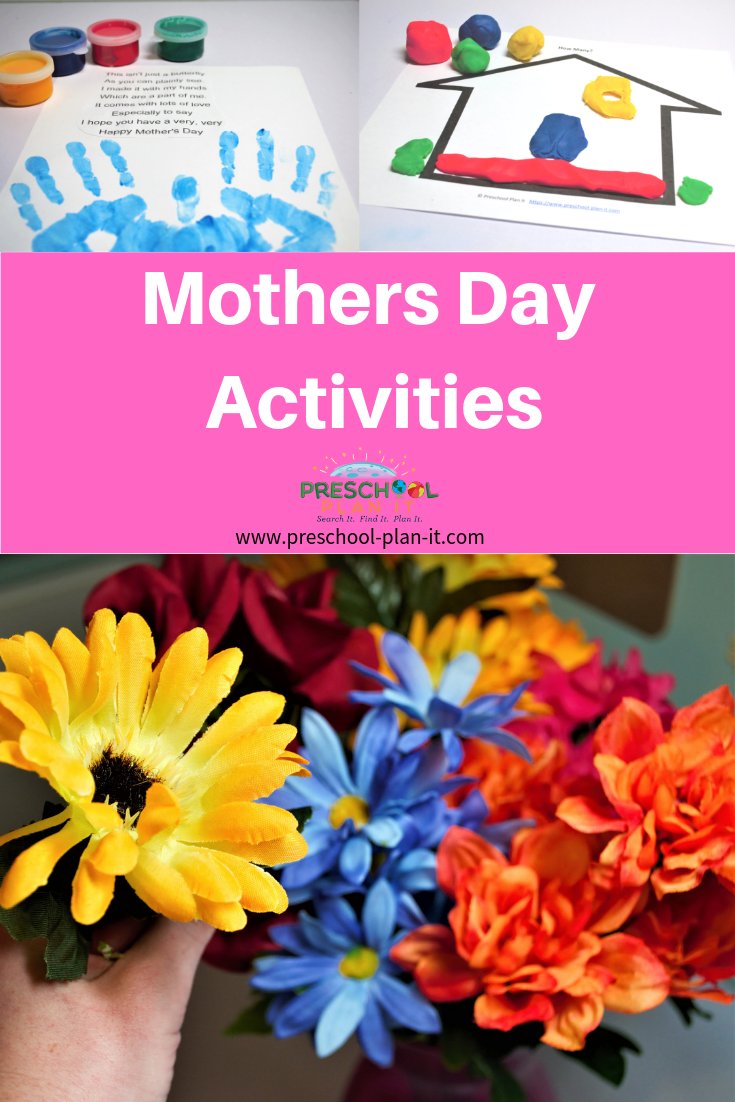 Mothers Day Theme and Activities for Preschool!