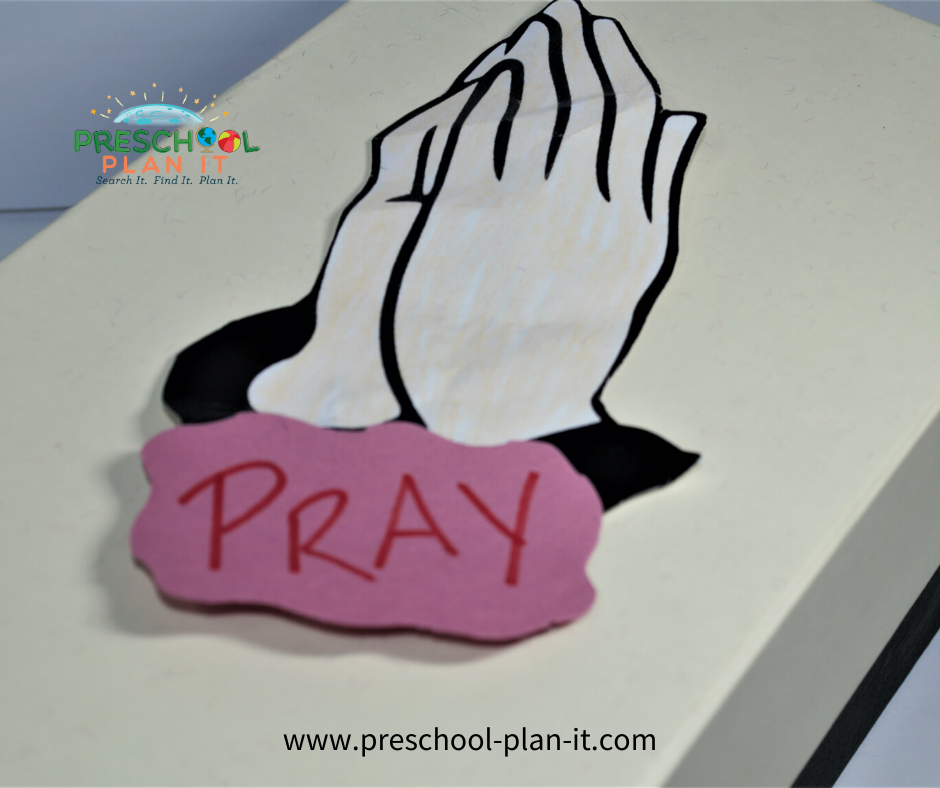 National Day of Prayer Preschool Theme Prayer Box