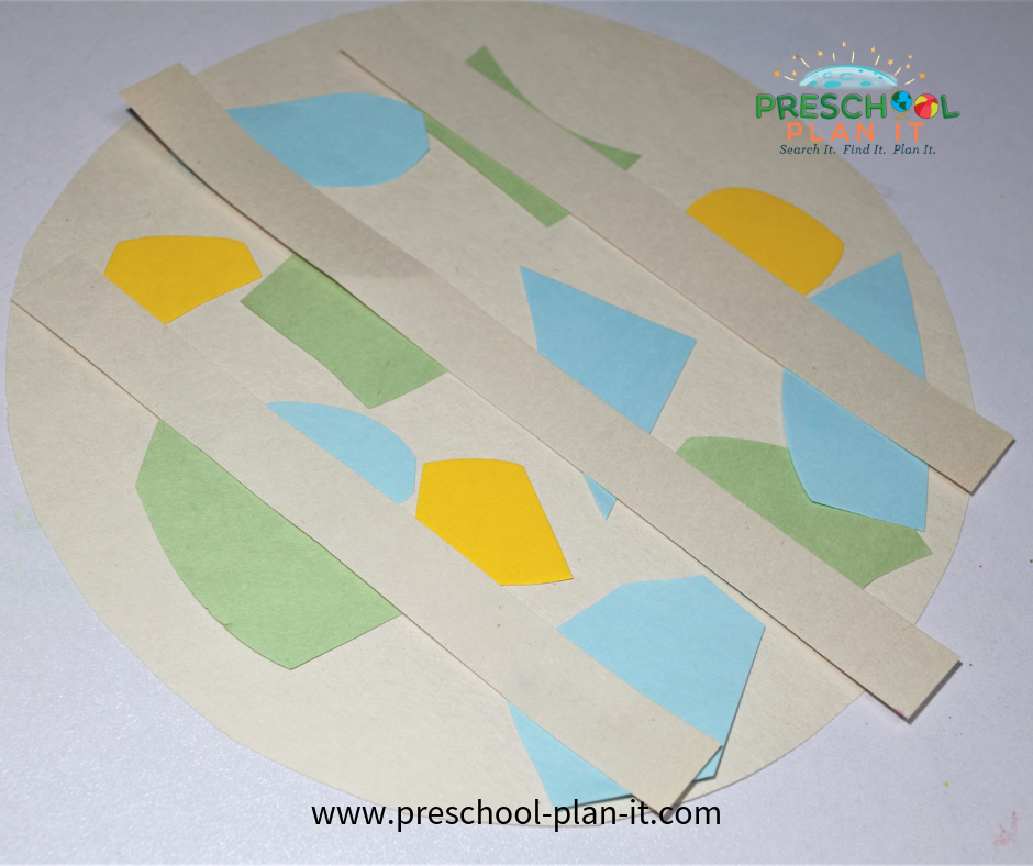 Pie Preschool Theme Art Activity