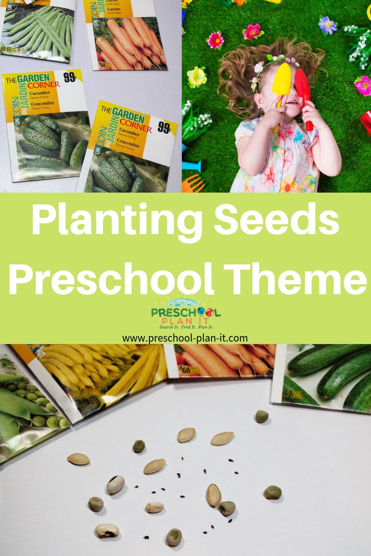 Planting Seeds Theme for Preschoolers