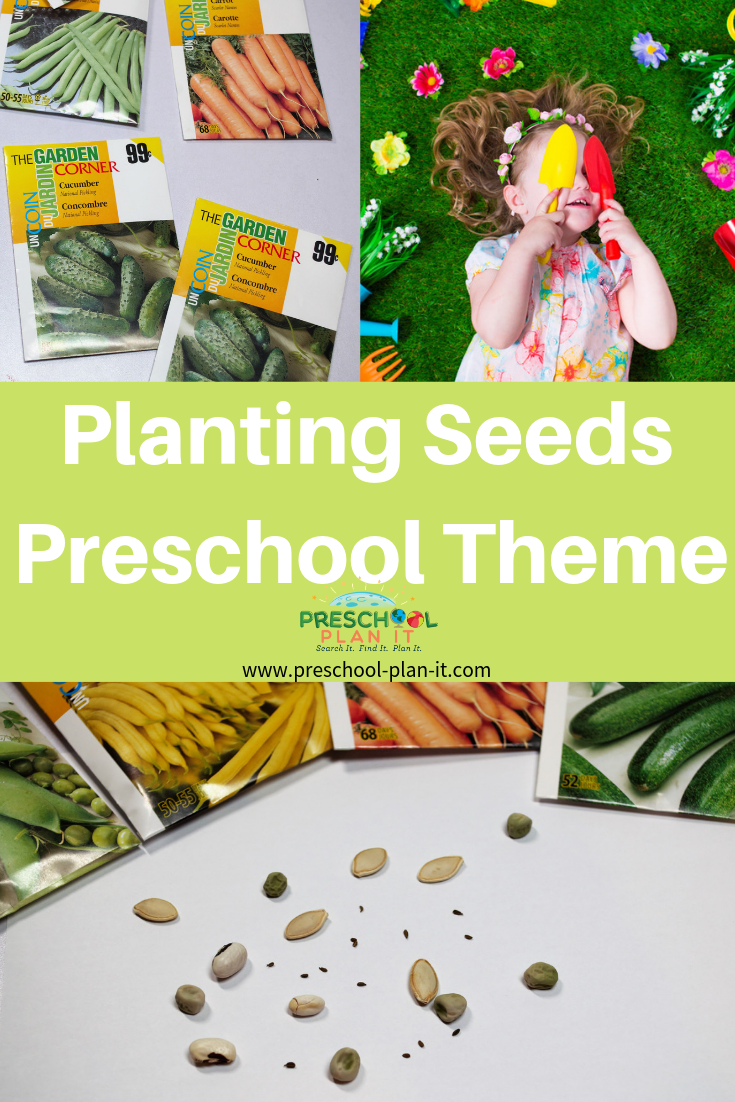 Planting Seeds Theme for Preschoolers