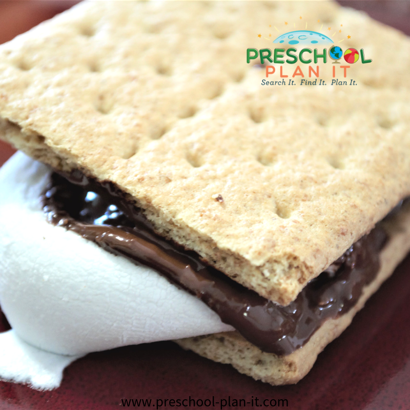 Preschool Camping Smores Activities