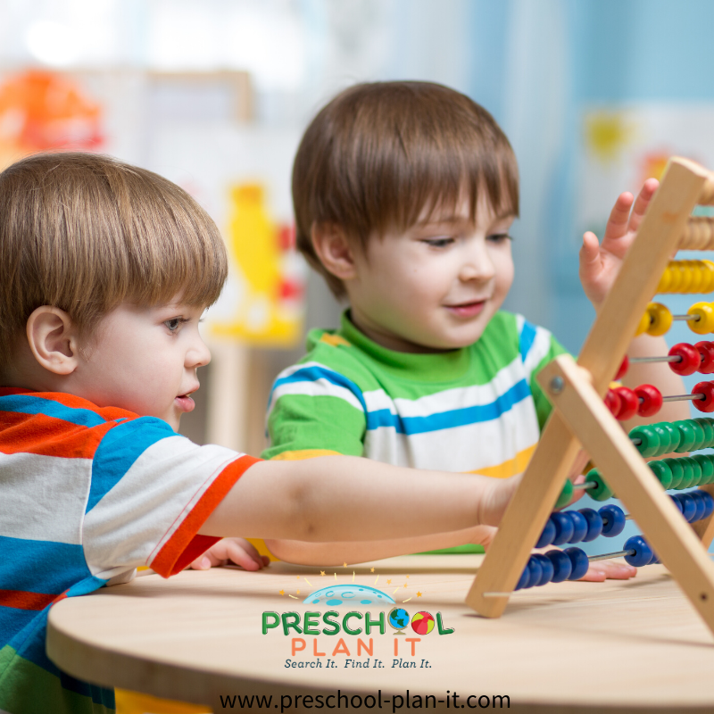 Math Interest Center for Preschool