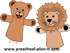 Fitness and Exercise Puppet Show for Preschool Themes