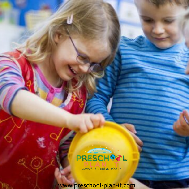 Sand and Water Table in Preschool